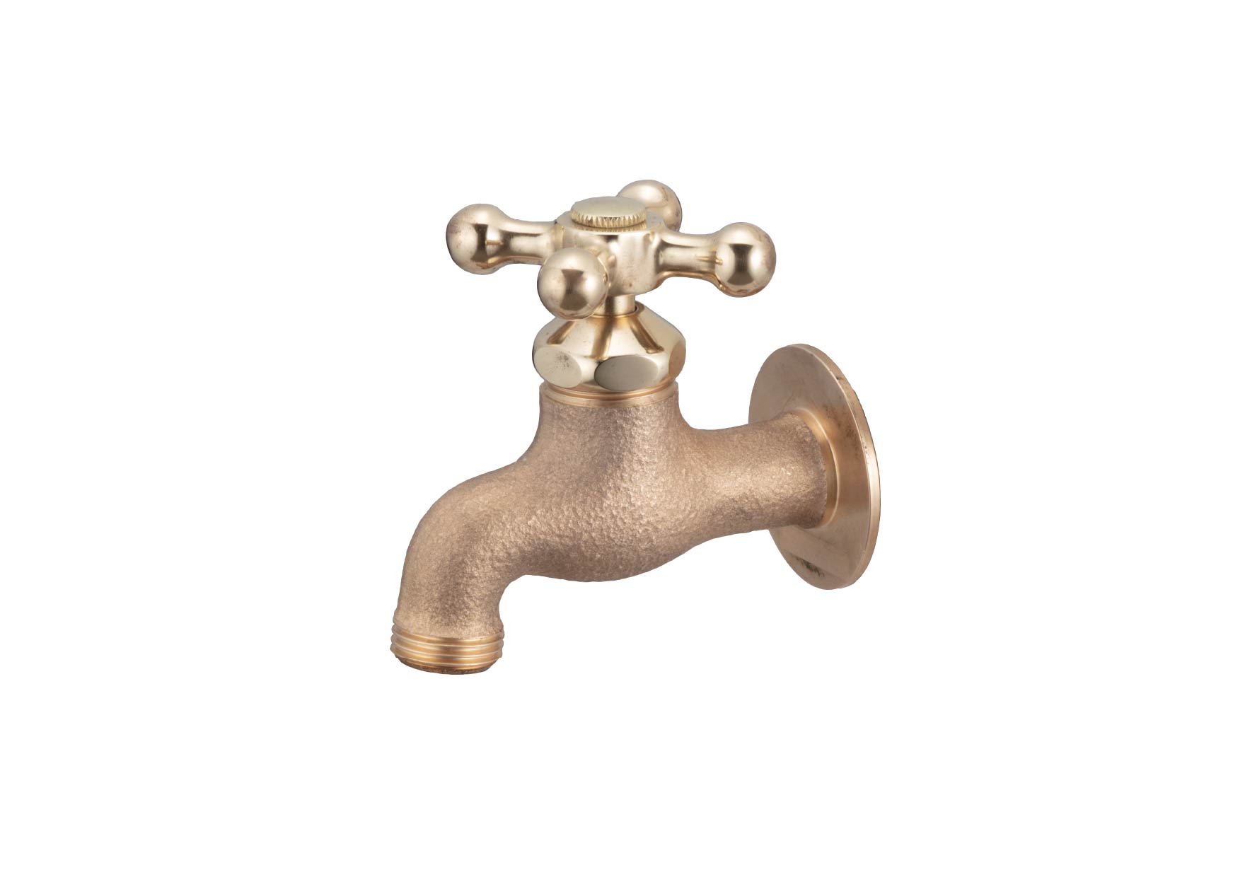 横水栓 十字ハンドル