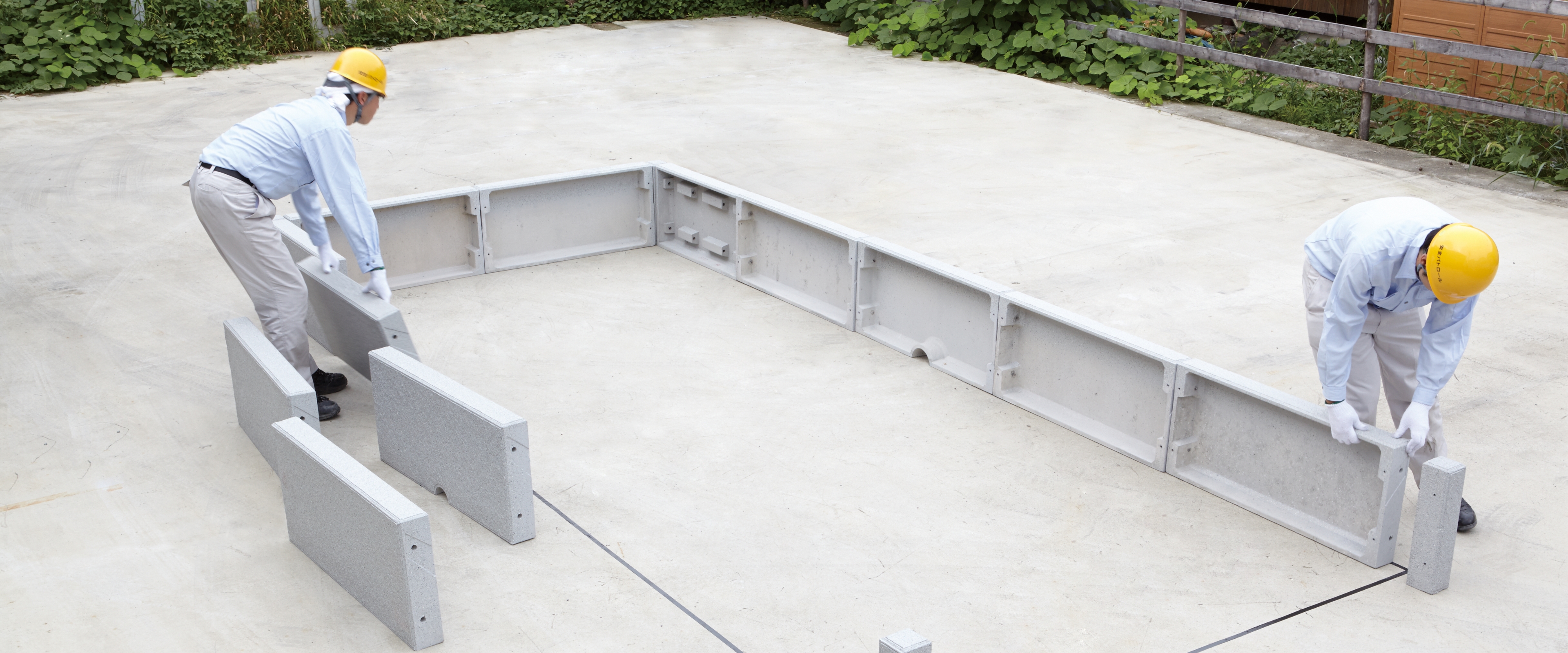 屋外緑化施工手順